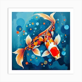 Koi Fish 75 Art Print