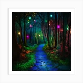 Forest 13 Art Print