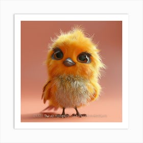 Cute Little Bird 35 Art Print