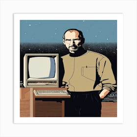 Steve Jobs Art Print