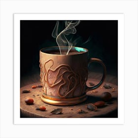 Cup Of Coffee Art Print