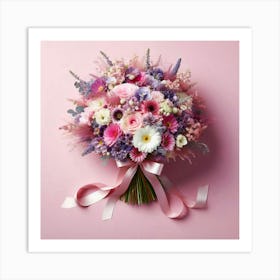 Bouquet Of Flowers 12 Art Print