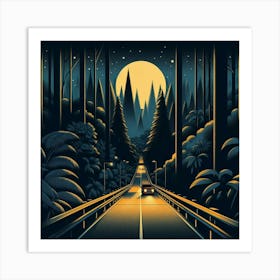 Road To Nowhere 3 Art Print