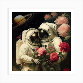 My Space Date Square Art Print