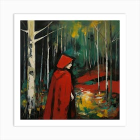 Red Riding Hood 2 Art Print