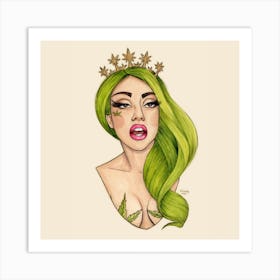 Lady Gaga 1 Art Print