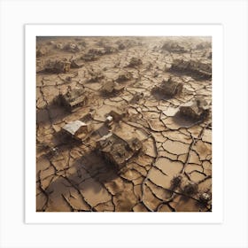 Deserted Village 5 Art Print