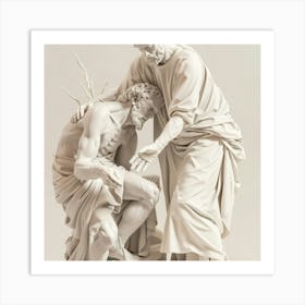 Crucifixion Of Jesus 2 Art Print