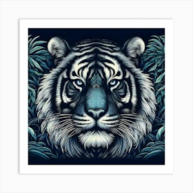 Tiger 9 Art Print