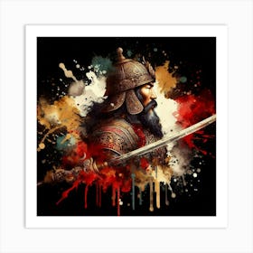 Turkish Warrior Art Print