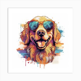 Golden Retriever 1 Art Print