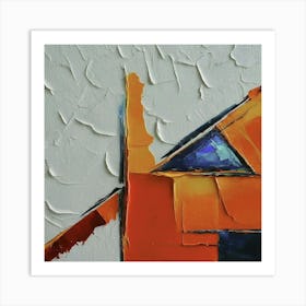 Orange House Art Print