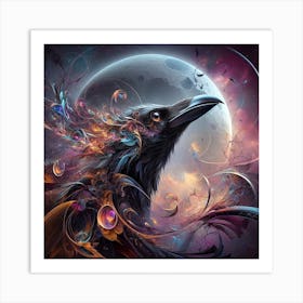 Raven 2 Art Print