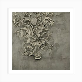 Floral Wall Art 10 Art Print