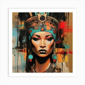 Egyptian Queen 1 Art Print