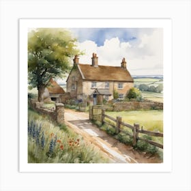 Country Cottage 2 Art Print