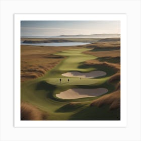 Ireland Golf Art Print