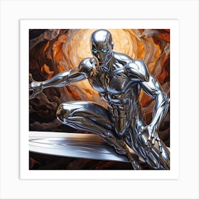 Silver Surfer Art Print