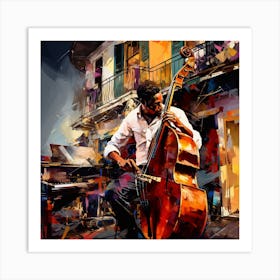 Jazz Musician 12 Art Print