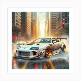 Toyota Supra Art Print