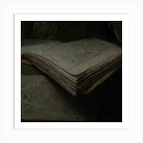 'The Book Of The Dead' Art Print