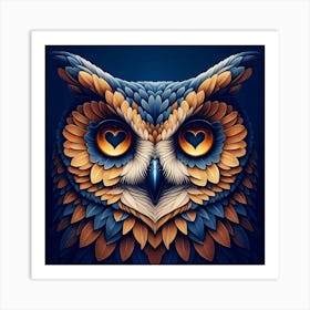 Owl Art Art Print