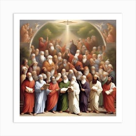 Throne Of Jesus Art Print