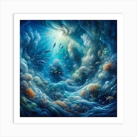 Ocean Scene Art Print