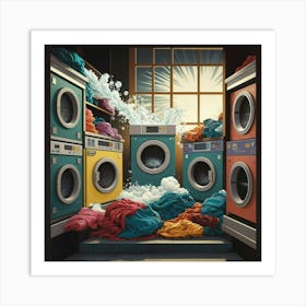 Laundry Room 1 Art Print