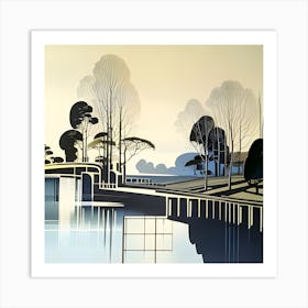 Sydney Harbour Art Print