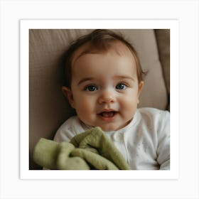 Baby Smiles Art Print