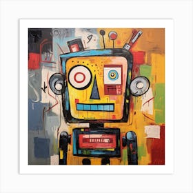 Robot 8 Art Print