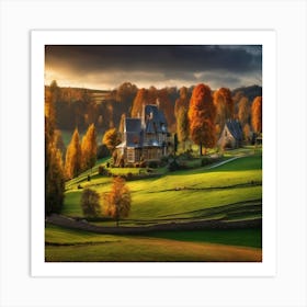 Country Thanksgiving Art Print