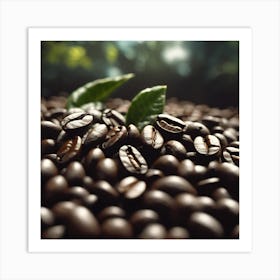 Coffee Beans 68 Art Print