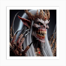 Demon King 2 Art Print