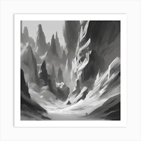 Mountain Landscape 7 Art Print