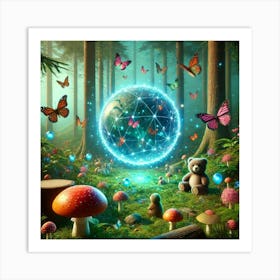 Twilight Forest 9 Art Print