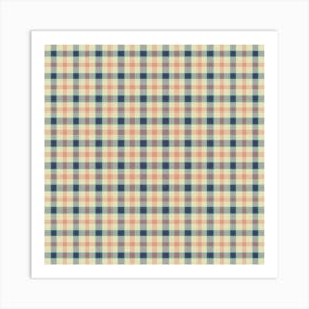 Checkered Fabric 13 Art Print