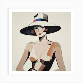 French woman 1 Art Print