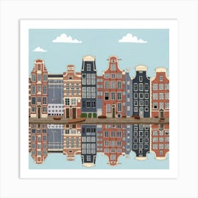 Amsterdam Cityscape 1 Art Print