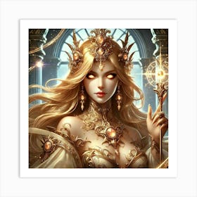 Queen Sorath Portrait Art Print