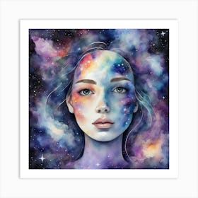 Nebula Painting 1 Art Print