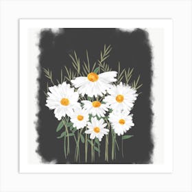 Daisies Art Print