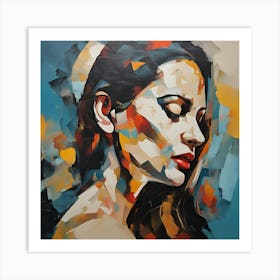 Portrait Of A Woman 2 Art Print