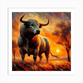 Wild Animal Illustration 63 Art Print