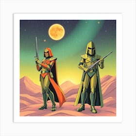 Star Wars The Mandalorian Art Print