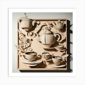 Tea Art 3 Art Print