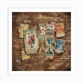 Brick Wall Art Print