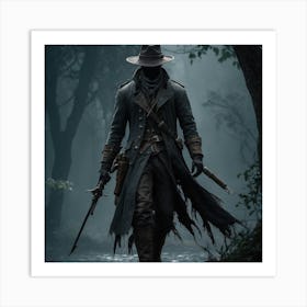 Man In A Hat Art Print