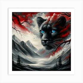 Black Panther 14 Art Print